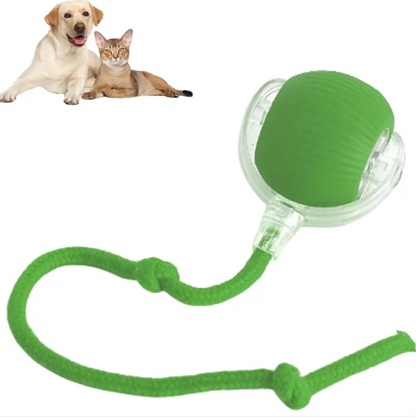 Pelota rodante inteligente para mascotas