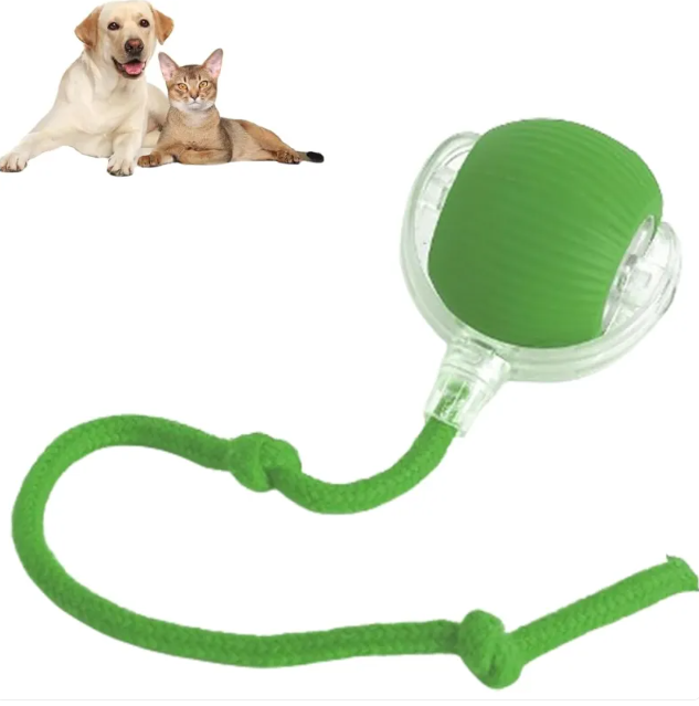 Pelota rodante inteligente para mascotas