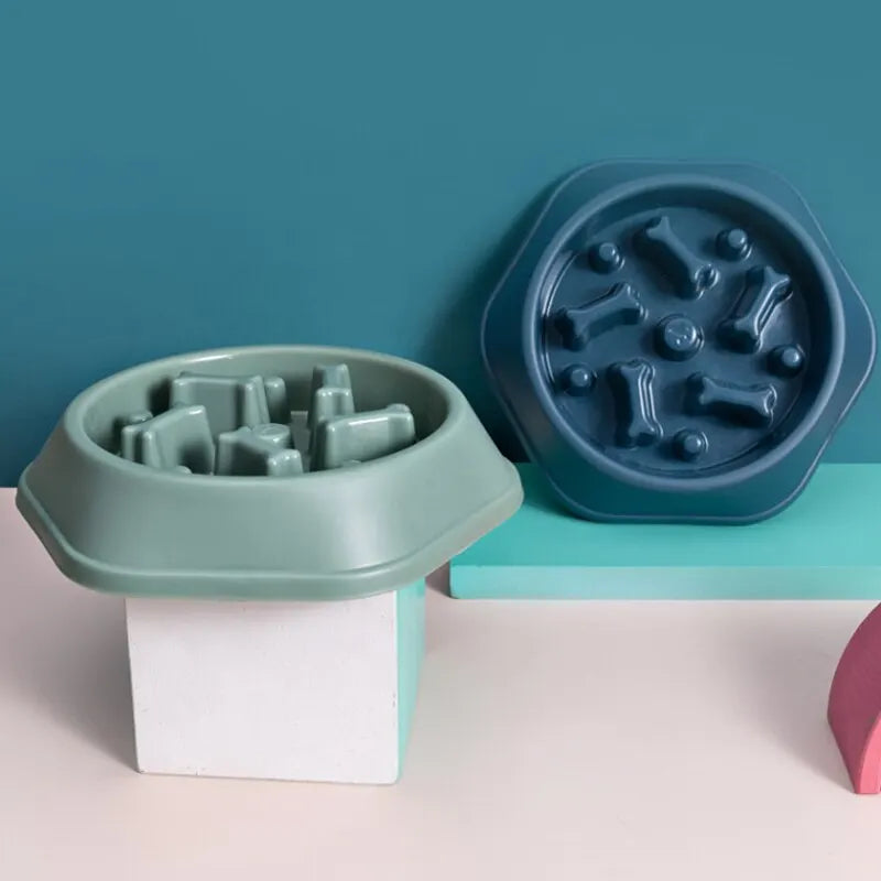 Cuenco para mascotas de alimentación lenta