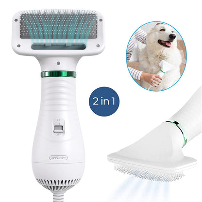 Secador de pelo portátil 2 en 1 para perros