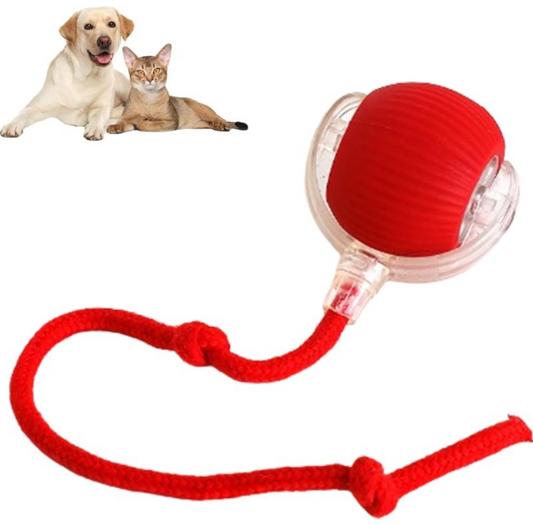 Pelota rodante inteligente para mascotas