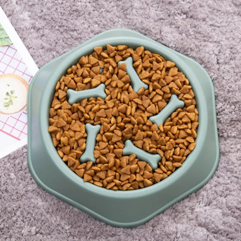 Cuenco para mascotas de alimentación lenta