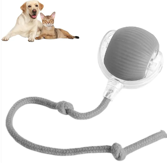 Pelota rodante inteligente para mascotas