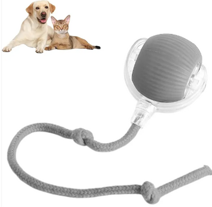 Pelota rodante inteligente para mascotas
