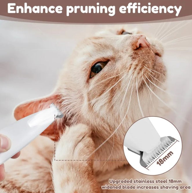 Recortadora de uñas para mascotas con luz LED